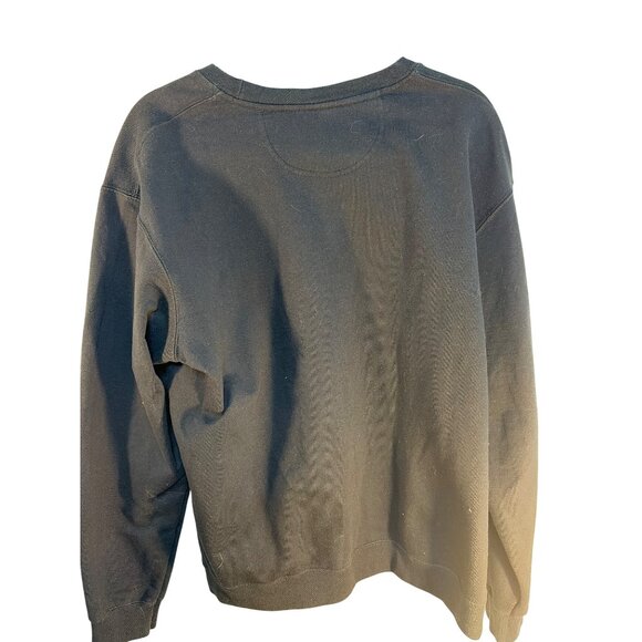 Heavy Christmas Skeleton Ugly Sweater Black Red Holiday Print Funny Mens L - Picture 4 of 4